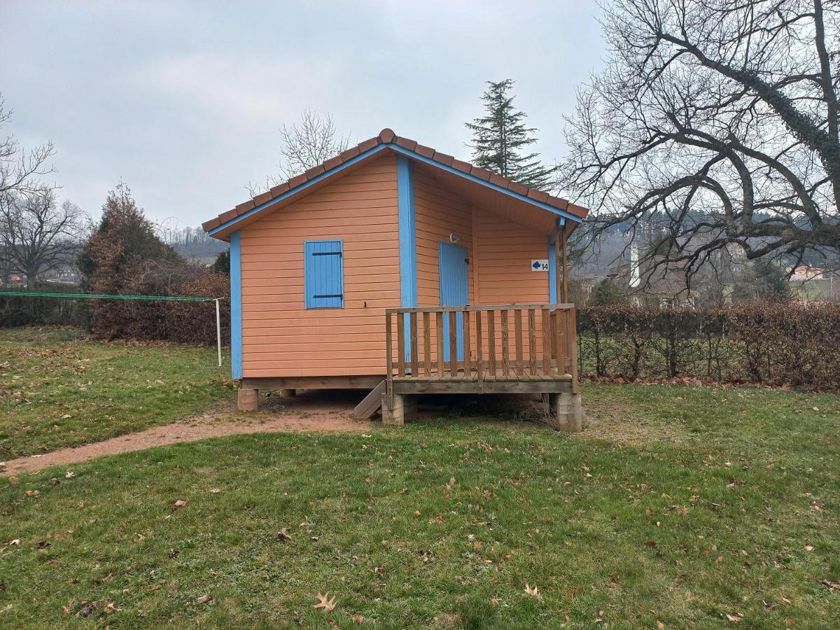 Camping Les Feuilles Chauffailles Esterno foto